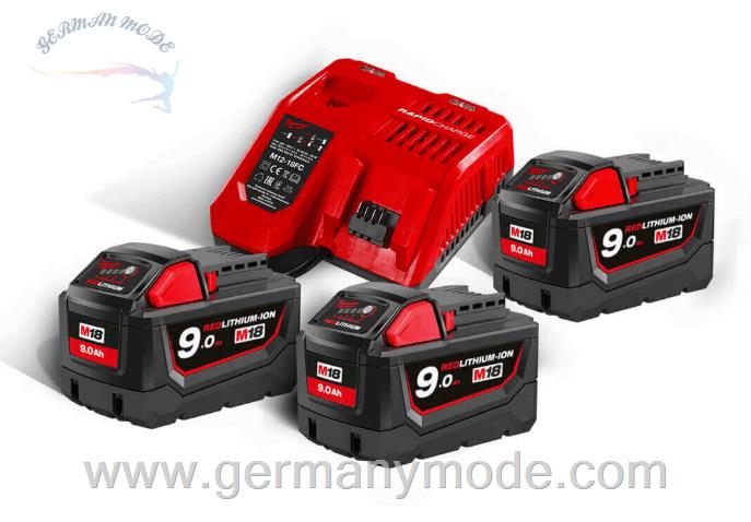 شارژر و باطری میلواکی آمریکا Milwaukee M18NRG M18NRG-903
