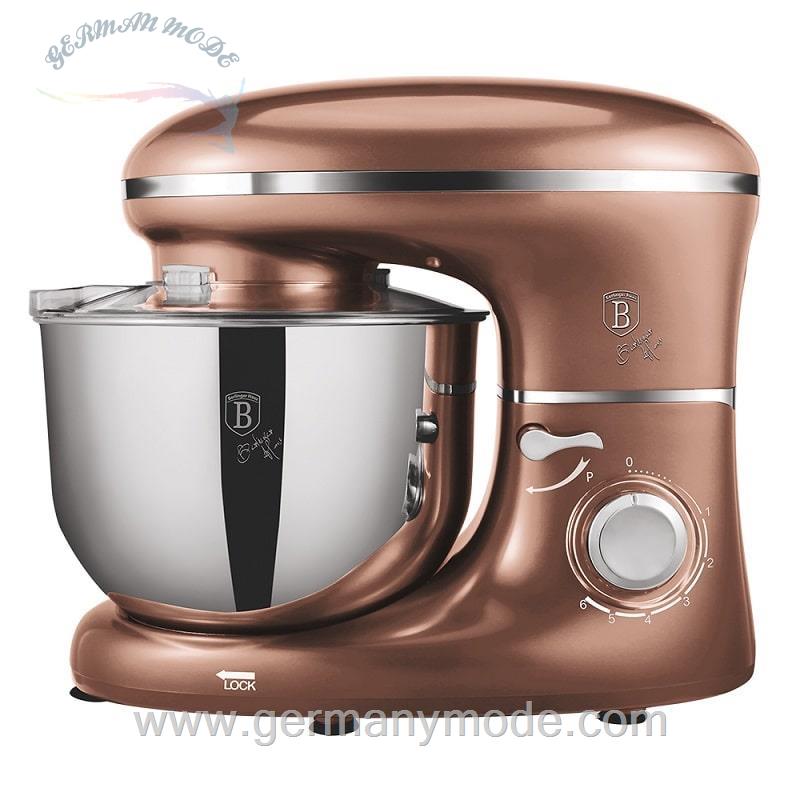غذا ساز همه کاره برلینگر هاوس مجارستان BERLINGER HAUS PLANETARY MIXER 1300 W BH-9197 ROSE GOLD COLLECTION