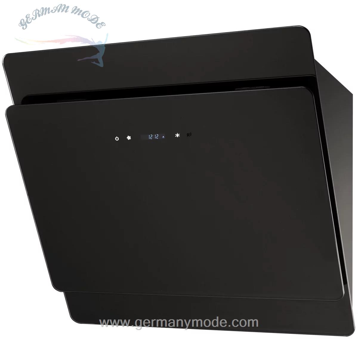 هود آشپزخانه سینتروکس آلمان Syntrox Germany Dunstabzugshaube 60 cm mit Touch Screen und Fernbedienung DH 210W 60 Touch Glas Black