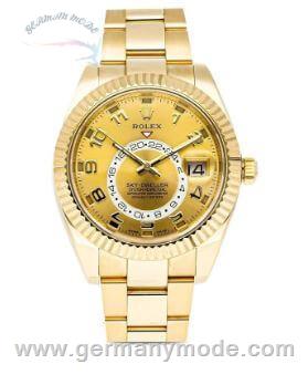 ساعت مچی مردانه اسکای دولر 42 میلیمتری رولکس سوئیس Rolex 2016 pre owned Sky Dweller 42mm