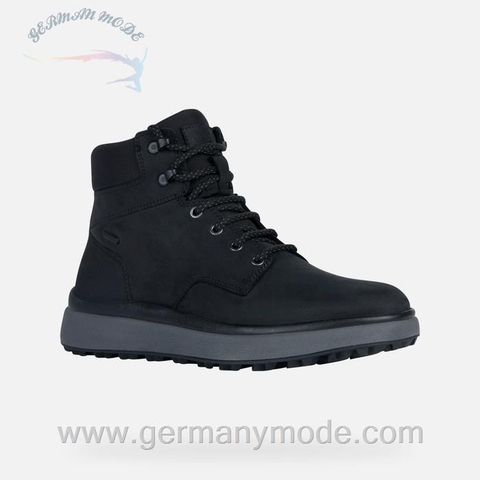 نیم بوت ضد آب مردانه جی اوکس ایتالیا GEOX WASSERDICHT WANDERSCHUHE Granito + Grip Abx Herr Schwarz