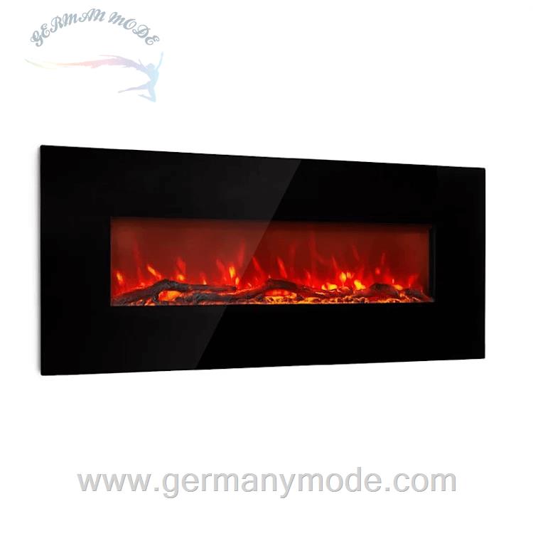 شومینه برقی کلارشتاین آلمان Klarstein Lausanne Long Elektrischer Kamin Schwarz 1600 watt