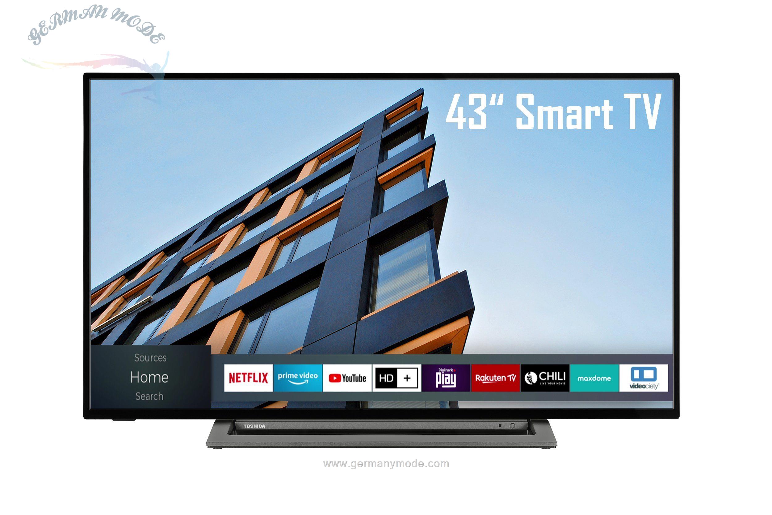 تلویزیون 43 اینچ ال ای دی هوشمند توشیبا Toshiba 43LL3C63DAY LCD-LED Fernseher -43 Zoll- 43 Zoll