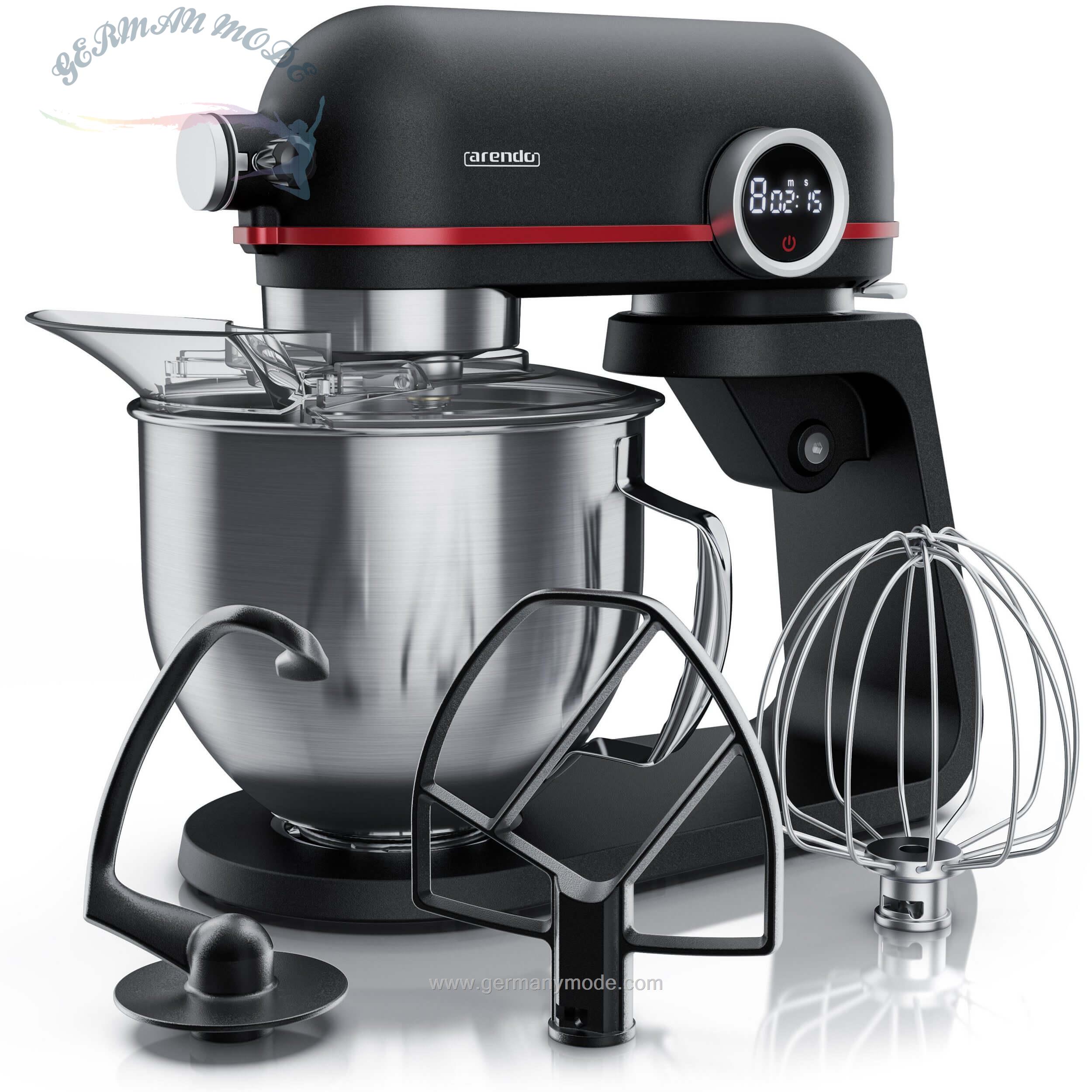 غذا ساز همه کاره آرندو آلمان Arendo Küchenmaschine 800 W Rührmaschine Knetmaschine 5l Fassungsvermögen c