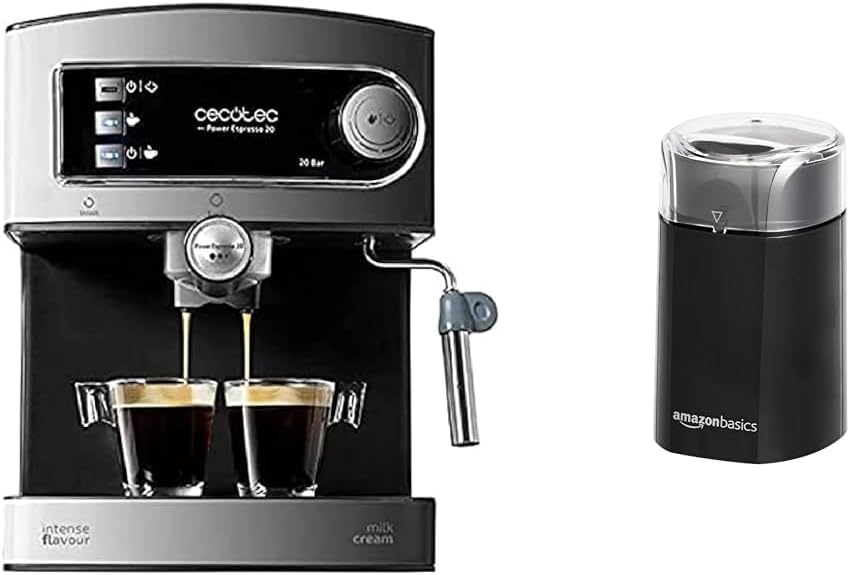 اسپرسو ساز سکوتک اسپانیا Cecotec Cumbia Power Espresso 20 Barista آسیاب برقی قهوه