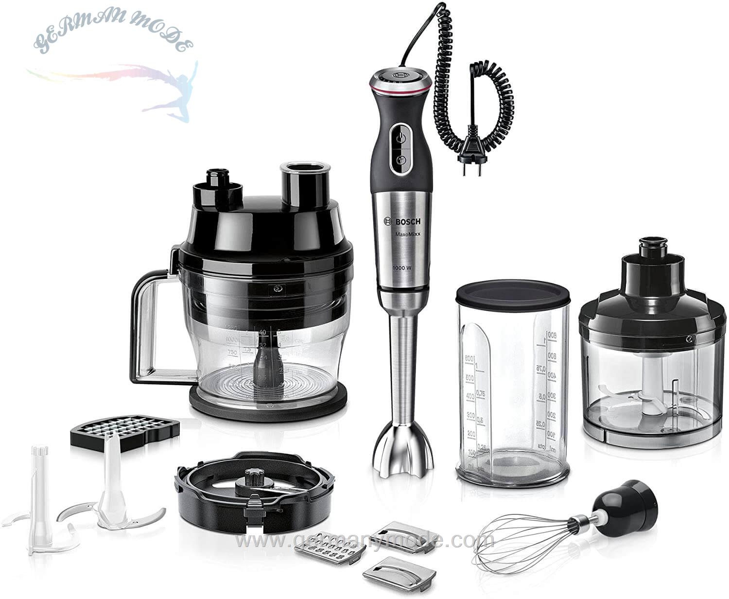 گوشت کوب برقی بوش آلمان Bosch Maxomixx MS8CM61X1 edelstahlfarben-schwarz