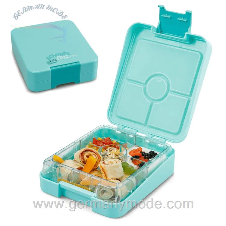 ظرف غذا و اسنک کودک کلارشتاین آلمان Klarstein schmatzfatz easy Snackbox Lunchbox Türkis