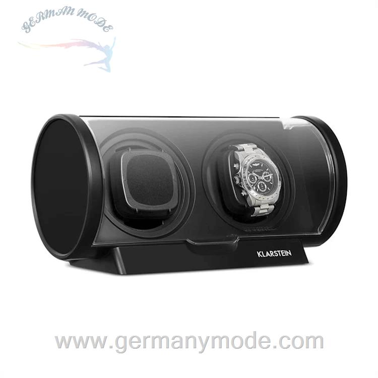 جعبه ساعت مچی و نگهدارنده شارژ اتوماتیک کلارشتاین آلمان Klarstein Lugano Uhrenbeweger Schwarz