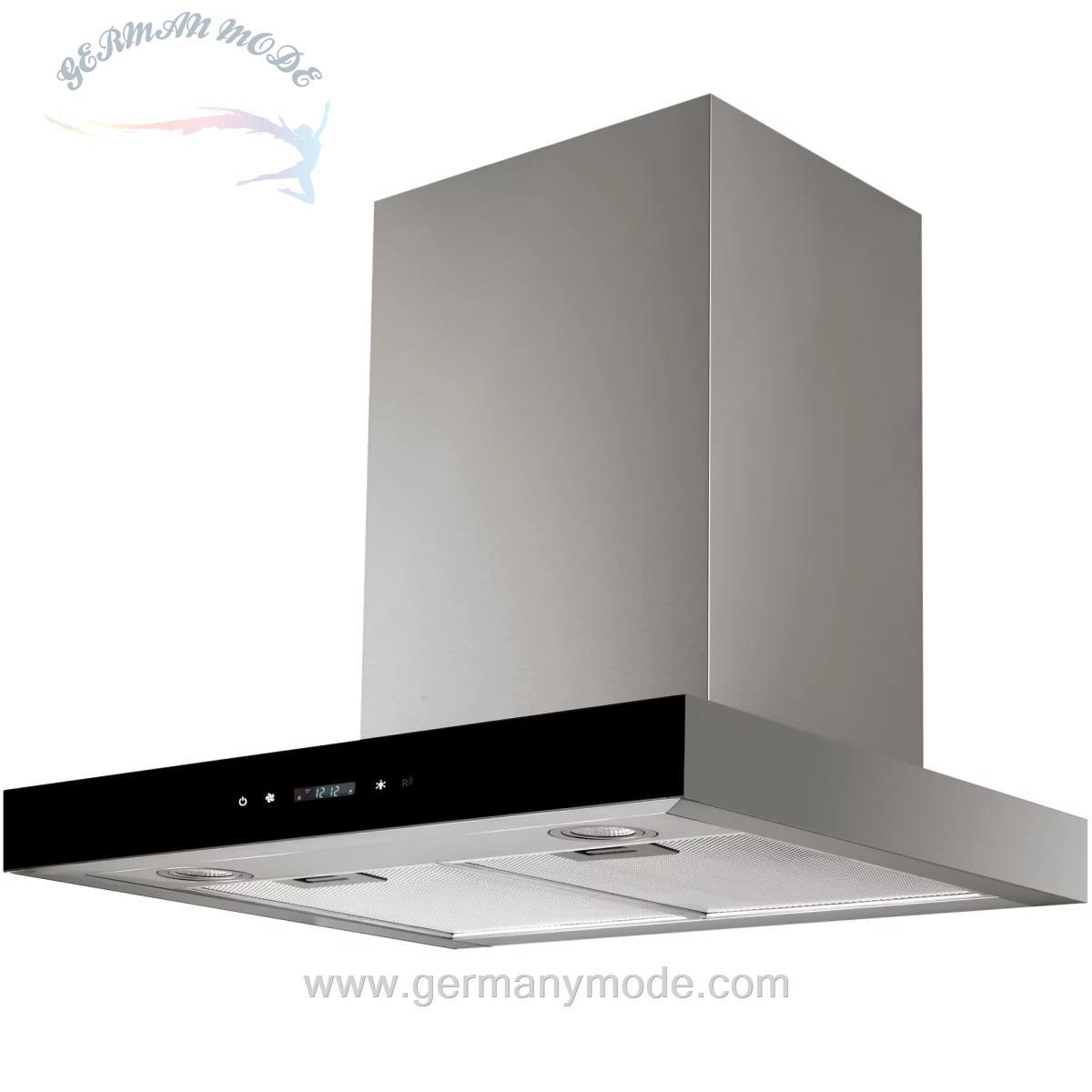 هود آشپزخانه سینتروکس آلمان Syntrox Germany Dunstabzugshaube 60 cm mit Touch Screen und Fernbedienung DH 210W 60 Touch Inox Tower