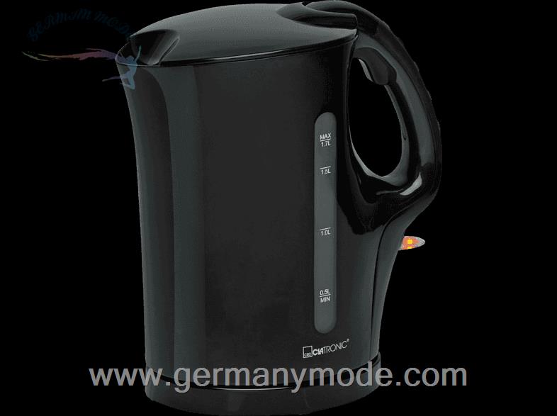 کتری برقی کلترونیک آلمان CLATRONIC Wasserkocher WK 3445- 2200 W- schwarz