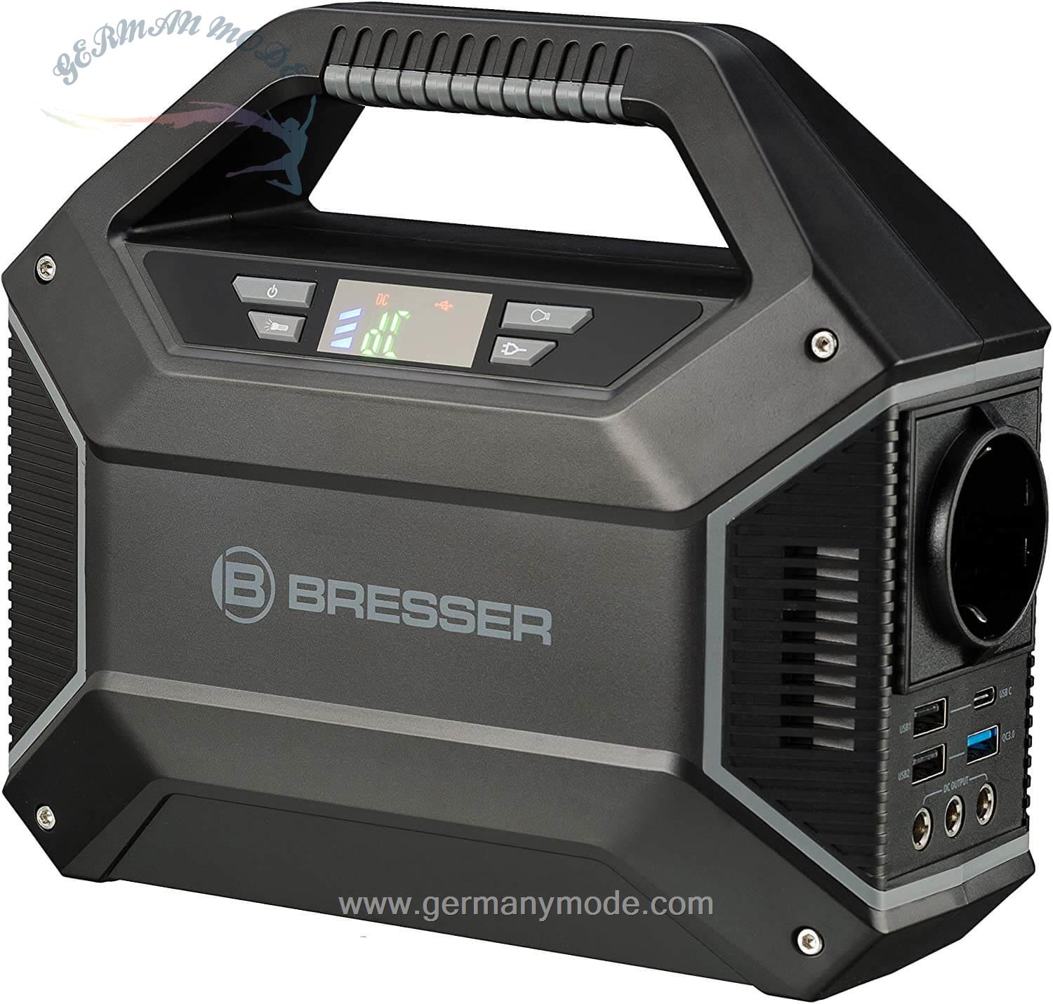 پاور بانک خورشیدی 100 وات برسر آلمان Bresser mobile power station 100 Watt power bank /3810000