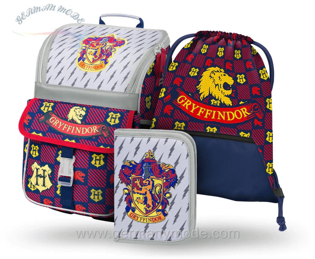 ست 3 تایی کوله پشتی مدرسه کوله ورزشی جامدادی دخترانه پسرانه بگل Baagl Zippy Harry Potter Gryffindor Schulranzen Set 3tlg Schulranzen Federmäppchen Turnbeutel