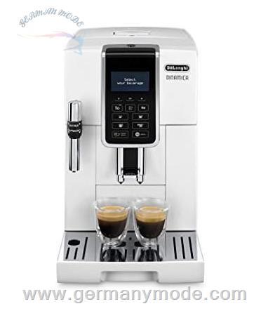 اسپرسو ساز دلونگی ایتالیا DeLonghi ECAM 353.75.W مستقل، دستگاه قهوه ترکیبی، 1.8 لیتر، دانه های قهوه، آسیاب یکپارچه، سفید