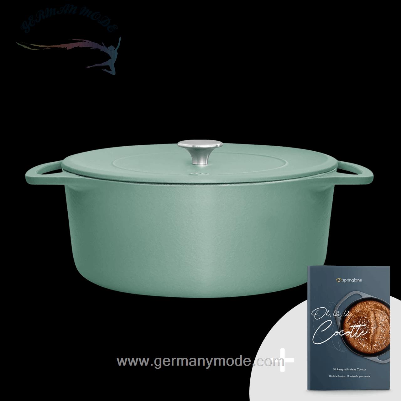 قابلمه چدنی 28 سانتی متری اسپرینگلن آلمان Springlane Gusseisen Cocotte rund- 28 cm