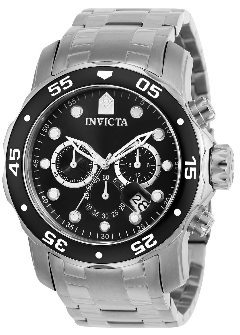 خرید از آمازون - Invicta Pro Diver - Scuba 0069 Nero Orologio Uomo Quarzo - 48 mm