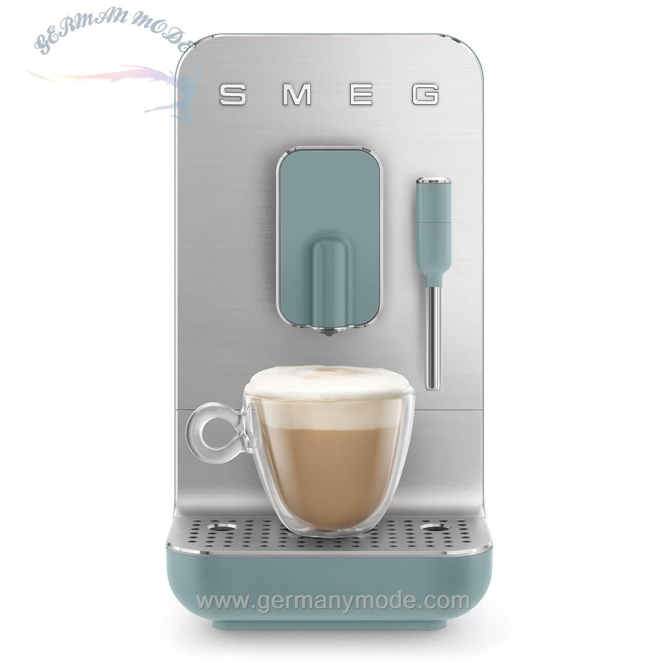 اسپرسو ساز تمام اتوماتیک اسمگ ایتالیا Smeg BCC12EGMEU Kaffeevollautomat Green