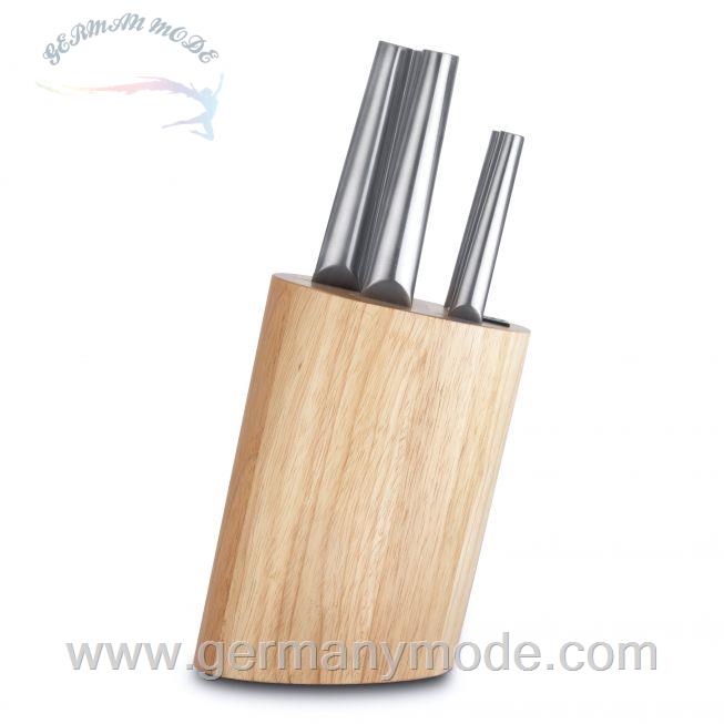 ست چاقو آشپزخانه 6 پارچه برگهف بلژیک Berghoff Messerblock 6-teilig - Essentials