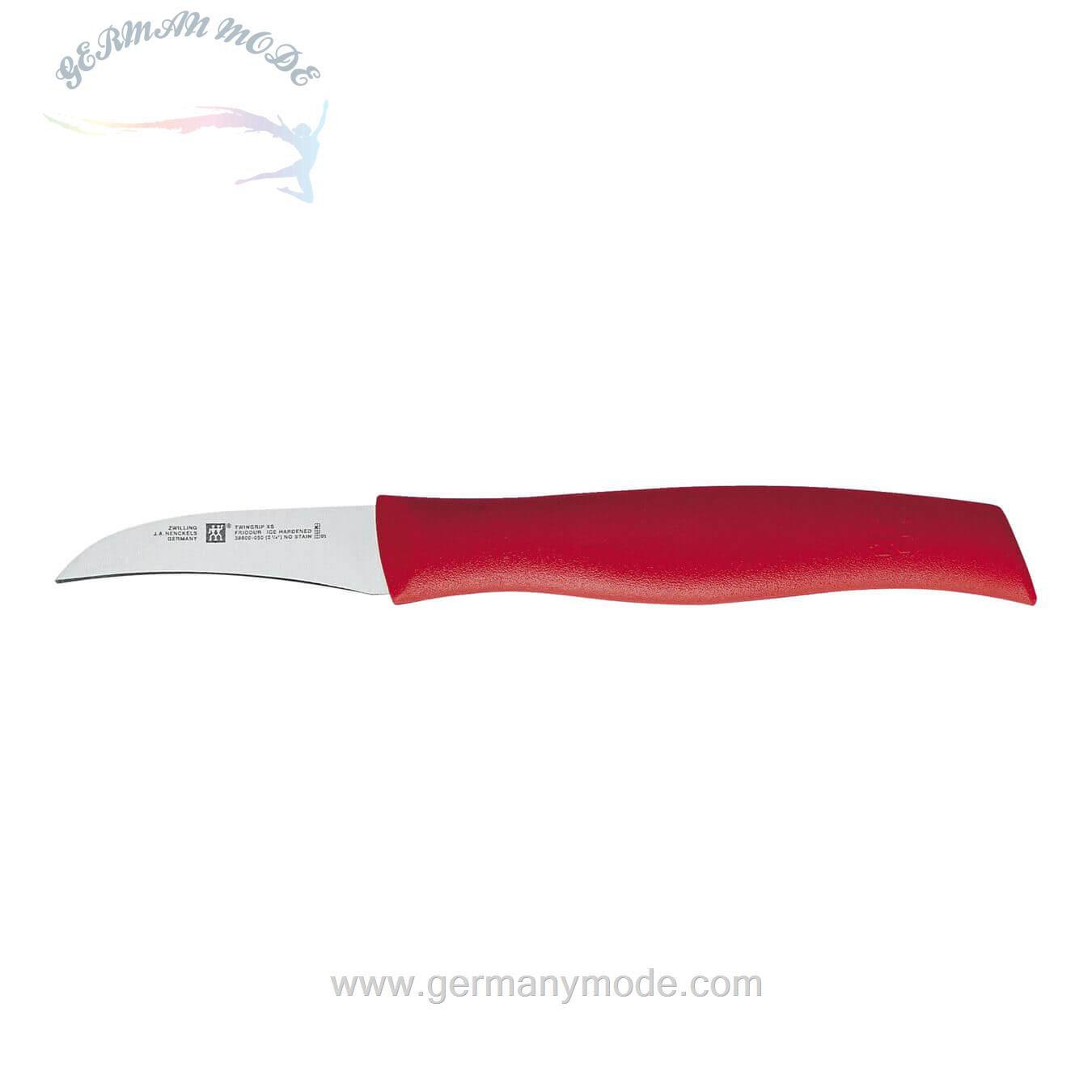 چاقو میوه و لایه بردار زولینگ آلمان ZWILLING TWIN GRIP XS SCHÄLMESSER 5 CM- ROT