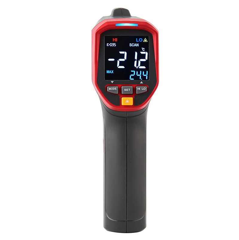 خرید از آمازون - UNI-T UT301A+ Infrarot-Thermometer, 12:1, -32 °C-420 °C/-25,6 °F-752 °F