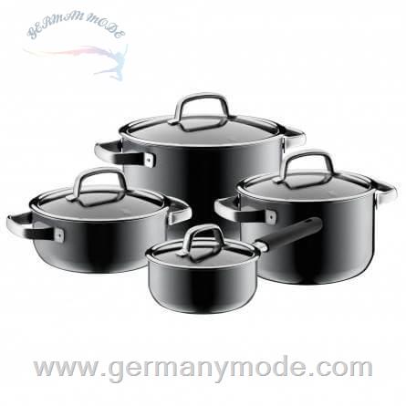 سرویس قابلمه 4 پارچه وی ام اف آلمان WMF Fusiontec Mineral Kochgeschirr-Set-4-teilig Platinum