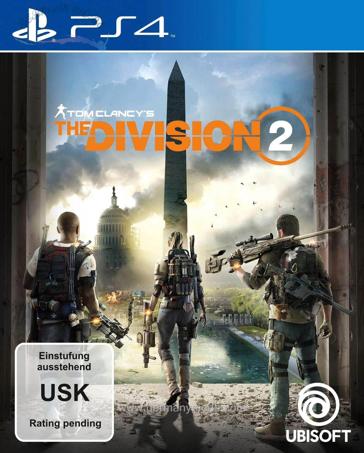سی دی بازی پلی استیشن The Division 2