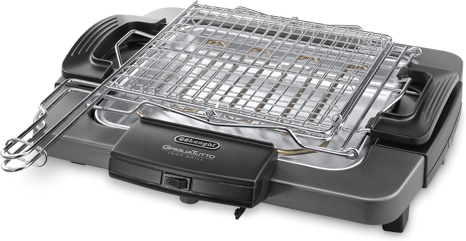 گریل باربیکیو دلونگی ایتالیا DeLonghi BQ 60.X Tischgrill