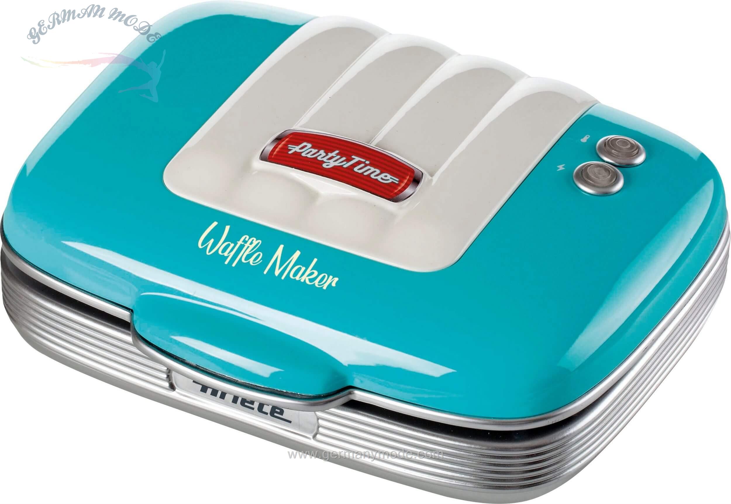وافل ساز آریته ایتالیا Ariete Waffle Maker Party 1973 light blue