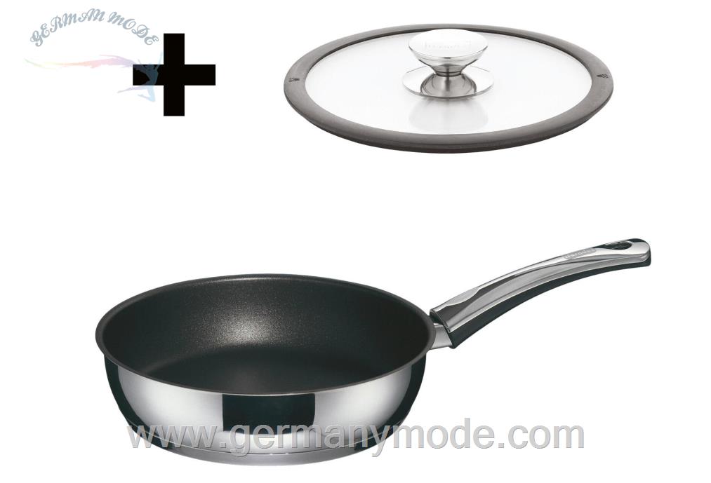 تابه 20 سانتی درب دار برندس آلمان Berndes Injoy Special Edition Schmorpfanne mit Glasdeckel 20 cm