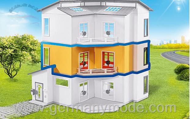 ست اسباب بازی خانه مدرن Etagenergänzung Wohnhaus Produktnr 6554