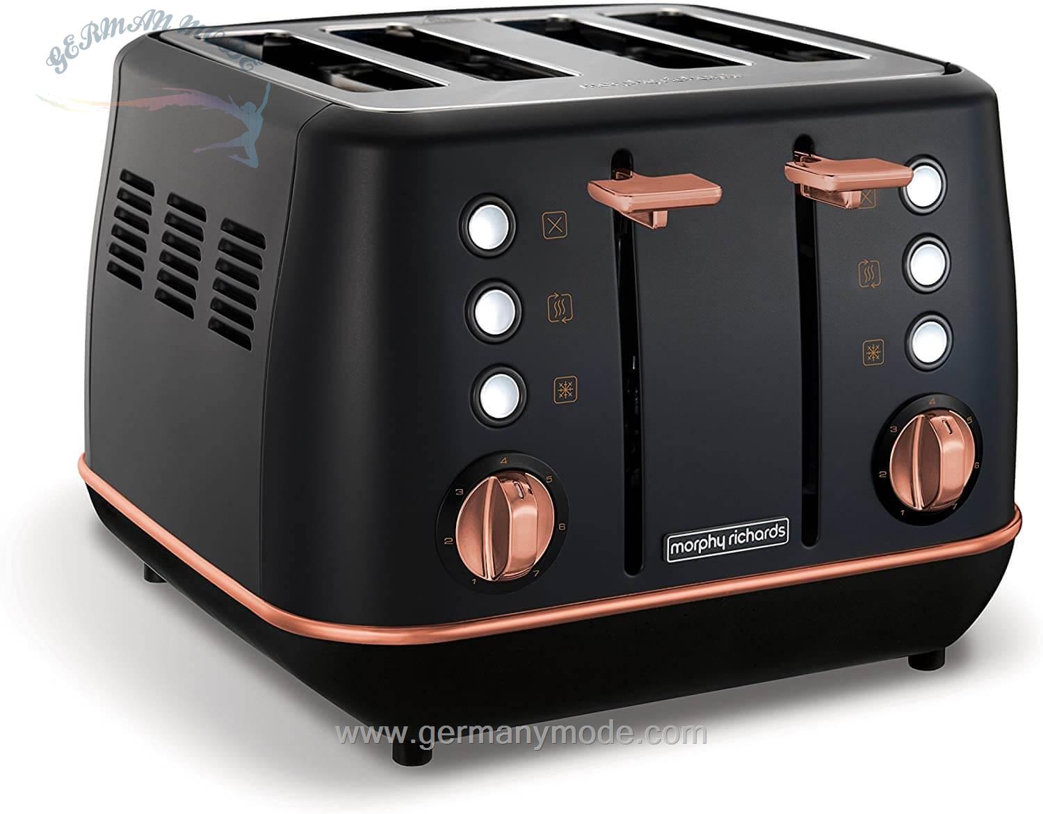 توستر مورفی ریچاردز انگلستان Morphy Richards Evoke 4-Scheiben-Toaster Special Edition 240114