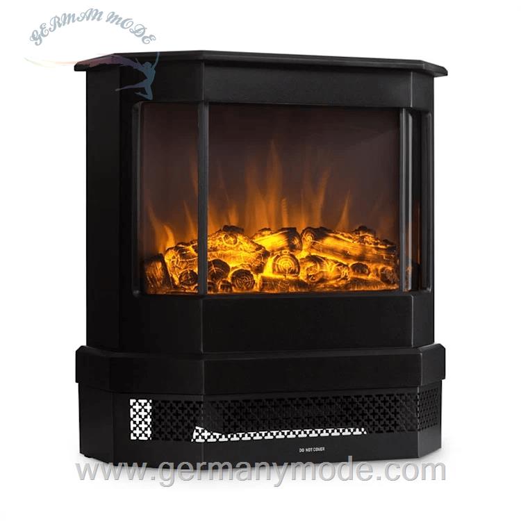 شومینه برقی کلارشتاین آلمان Klarstein Castillo Kaminheizung Elektrischer Kamin Elektrokamin Schwarz