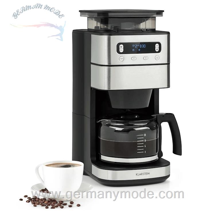 قهوه ساز کلارشتاین آلمان Klarstein Aromatica Taste 10 Kaffeemaschine Kegelmahlwerk 22 cm