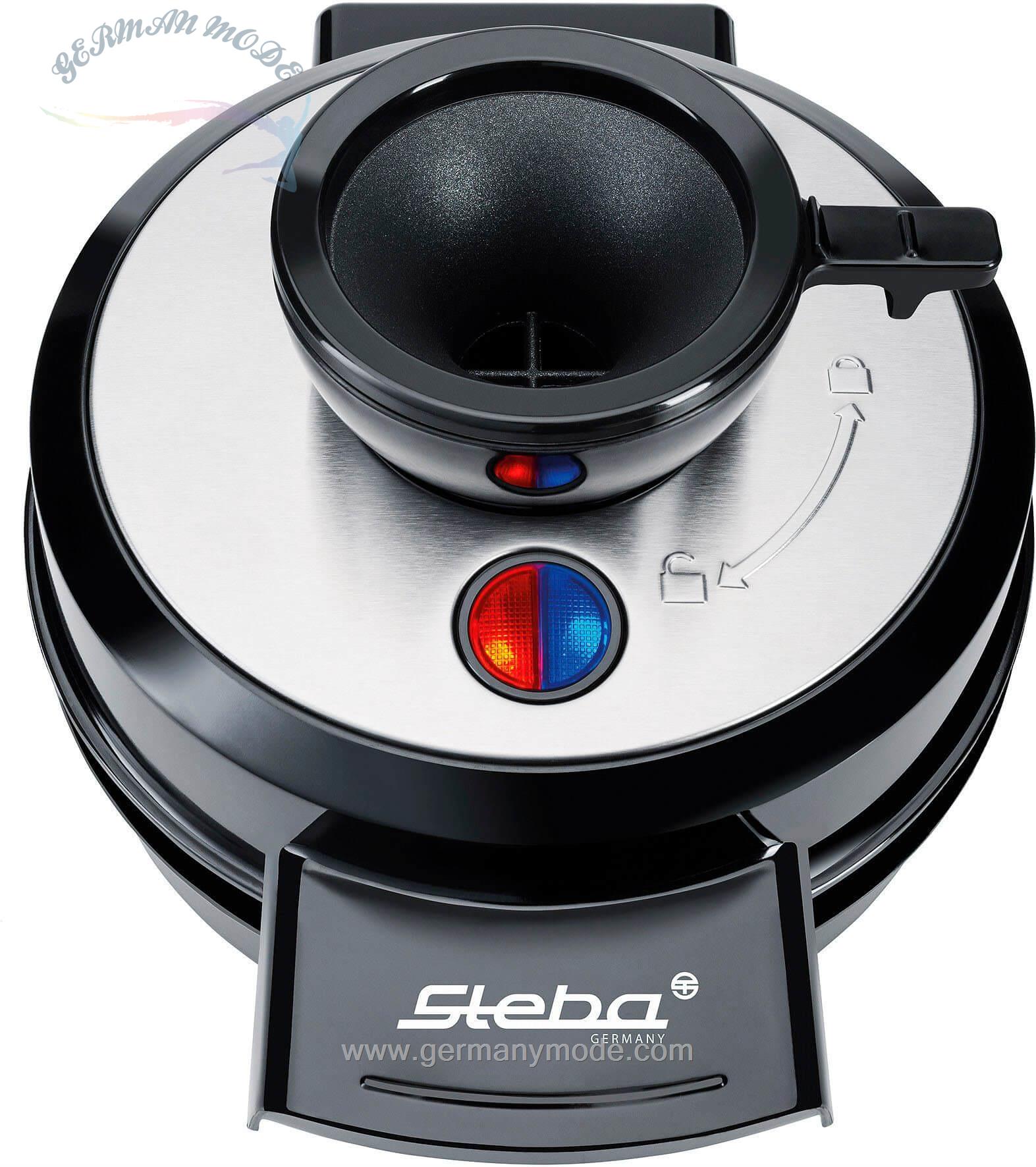 وافل ساز استبا آلمان Steba Waffeleisen WE 20 VOLCANO schwarz-700 W