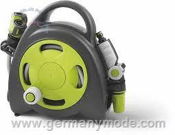 قرقره شیلنگ جمع کن زمینی و شیلنگ 10 متری جی اف G.F. Minischlauchbox Komplettset lime