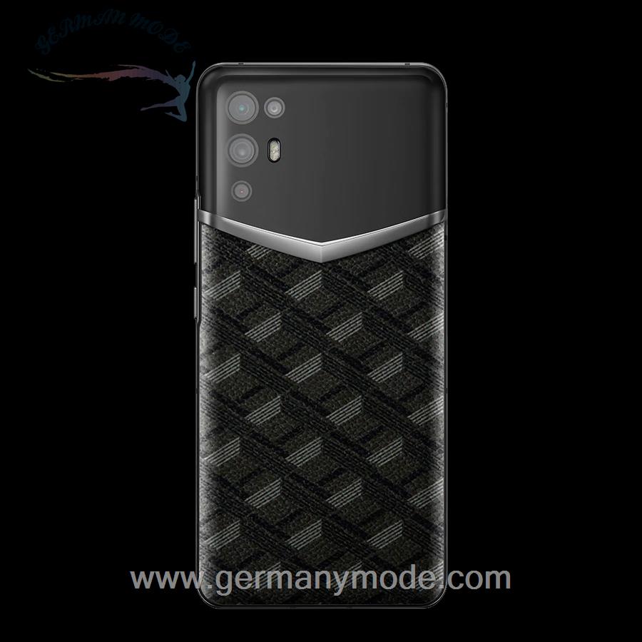 گوشی موبایل آی ورتو انگستان IVERTU Monogram Canvas Leather Black