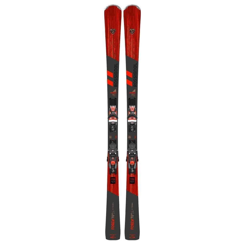 اسکی مردانه ROSSIGNOL 2024 Forza 70 V-Ti Konect با پابند SPX 14 لوازم اسکی 163 سانتی متر