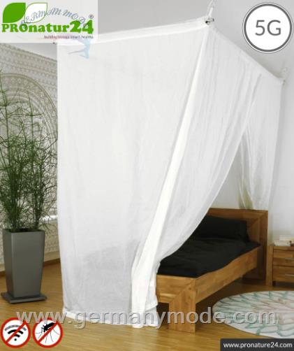 پشه بند ضد امواج تخت تک نفره پرونیچر المان PROnature Shielding canopy Electrosmog WIFI | SINGLE BED