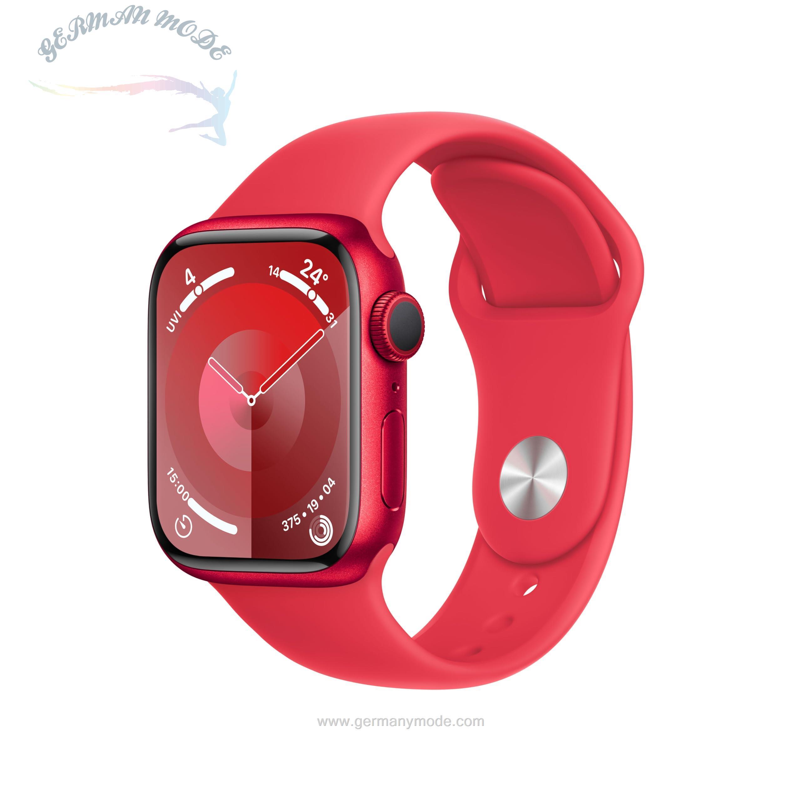 ساعت هوشمند اپل واچ اورجینال Apple Watch Series 9 GPS, 41 mm Aluminiumgehäuse (Product) RED,