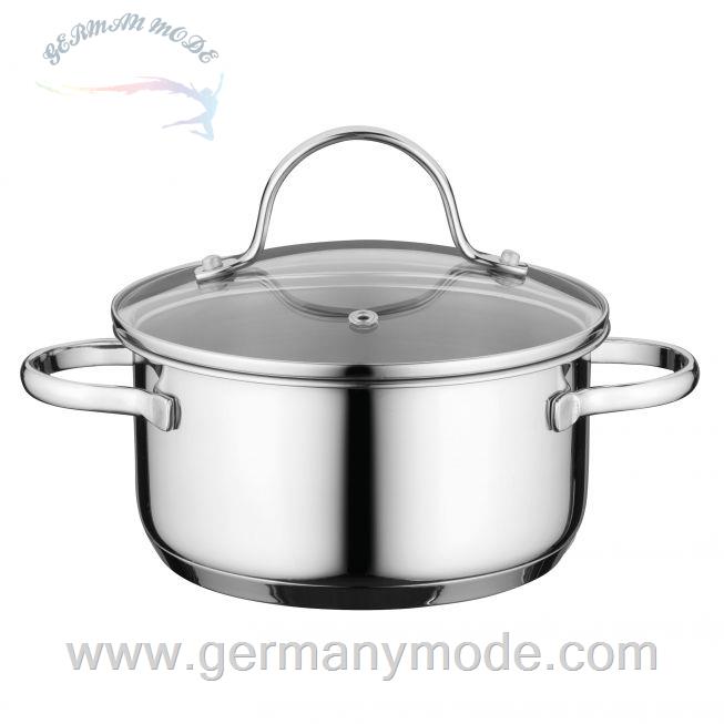 قابلمه 16 سانت درب دار برگهف بلژیک Berghoff Kochtopf mit Deckel 16 cm Comfort - Essentials