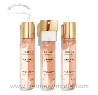 ست عطر ادو پرفیوم زنانه 3 تایی 7 میل کوکو مادمازل اینتنس شنل فرانسه CHANEL COCO MADEMOISELLE EAU DE PARFUM INTENSE MINI SPRAY 3 7ml refill