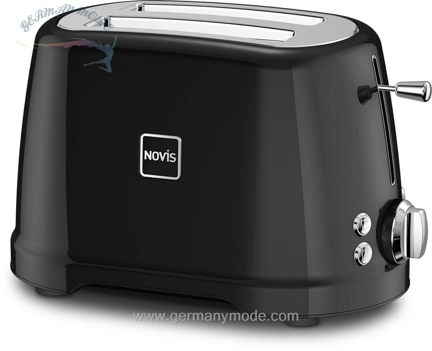 توستر نوویس سوئیس Novis Toaster Iconic T2 900 W schwarz
