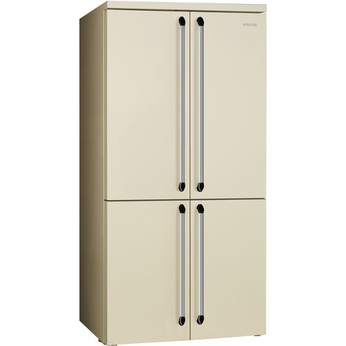 خرید از ایبی - یخچال فریزر آمریکایی چهار درب کرم ویکتوریا Smeg FQ960P5 (JUB-5006)