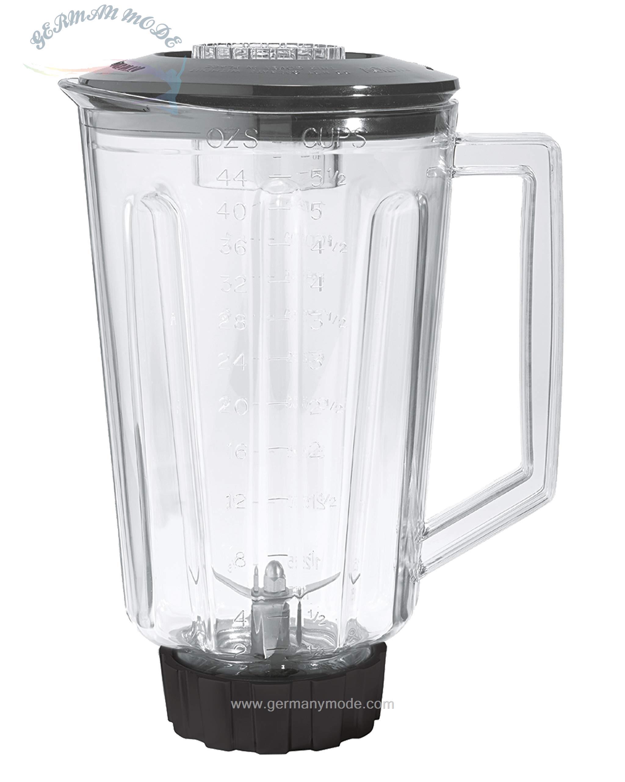 پارچ مخلوط کن پلی کربنات شفاف همیلتون بیچ آمریکا Hamilton Beach 6126-HBB908 Polycarbonat-Behälter, transparent