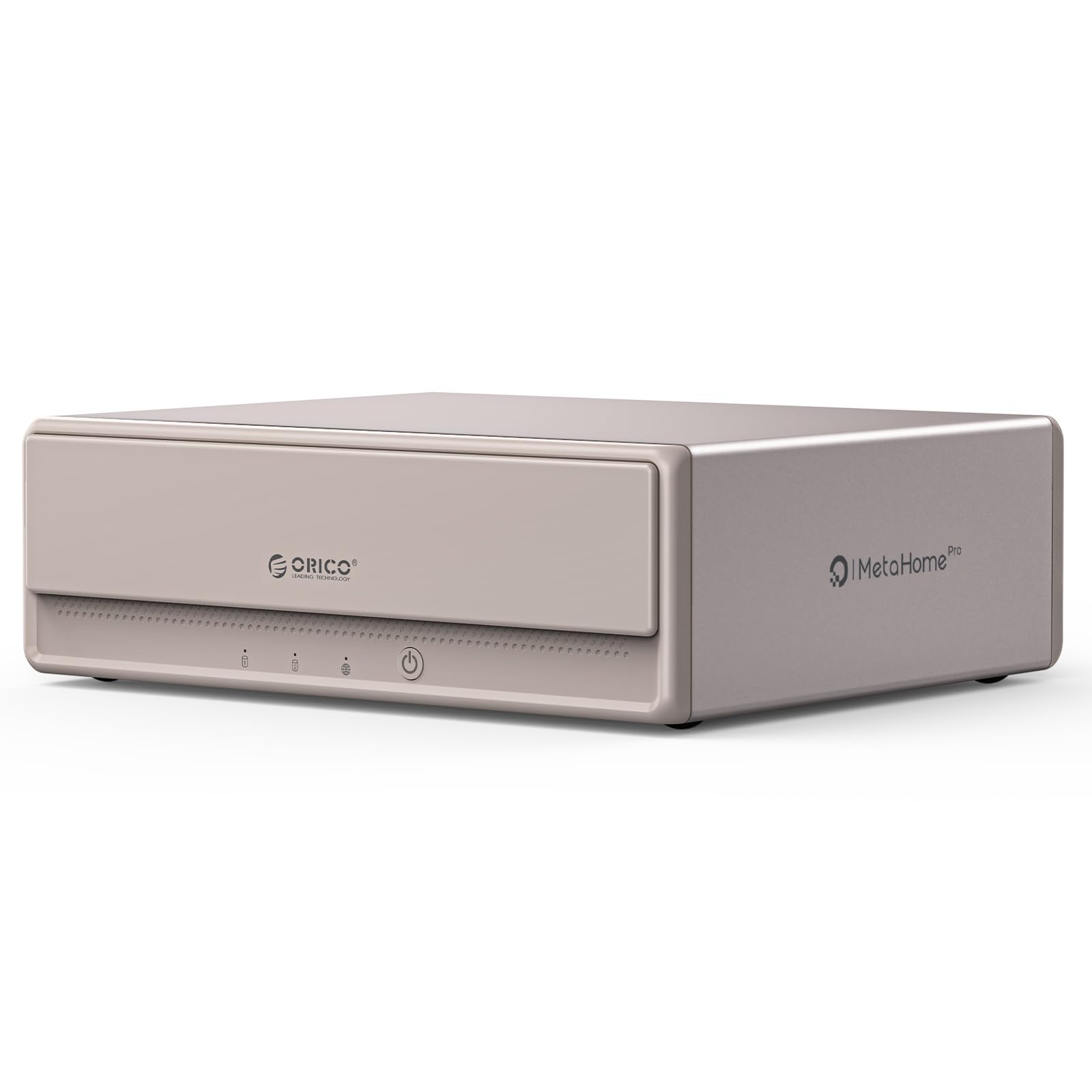 ORICO MetaHome NAS، سیستم عامل CyberData، 2 اسلات HDD + 2 اسلات M.2 NVMe SSD، دسترسی از راه دور، 2 پورت 2.5GbE * 1، HDMI * 1، CS200Pro (بدون هارد دیسک)