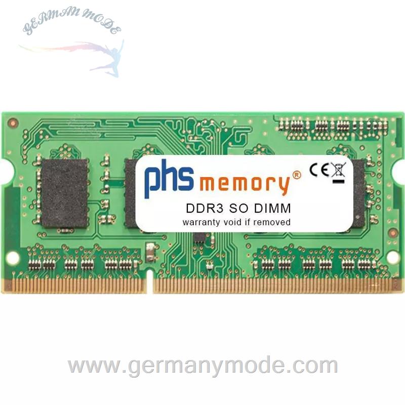 رم دسکتاپ 4 گیگابایت پی اچ اس مموری PHS-memory 4GB RAM Speicher passend für MSI Cubi N MS-B120 DDR3 SO DIMM 1600MHz PC3L-12800S