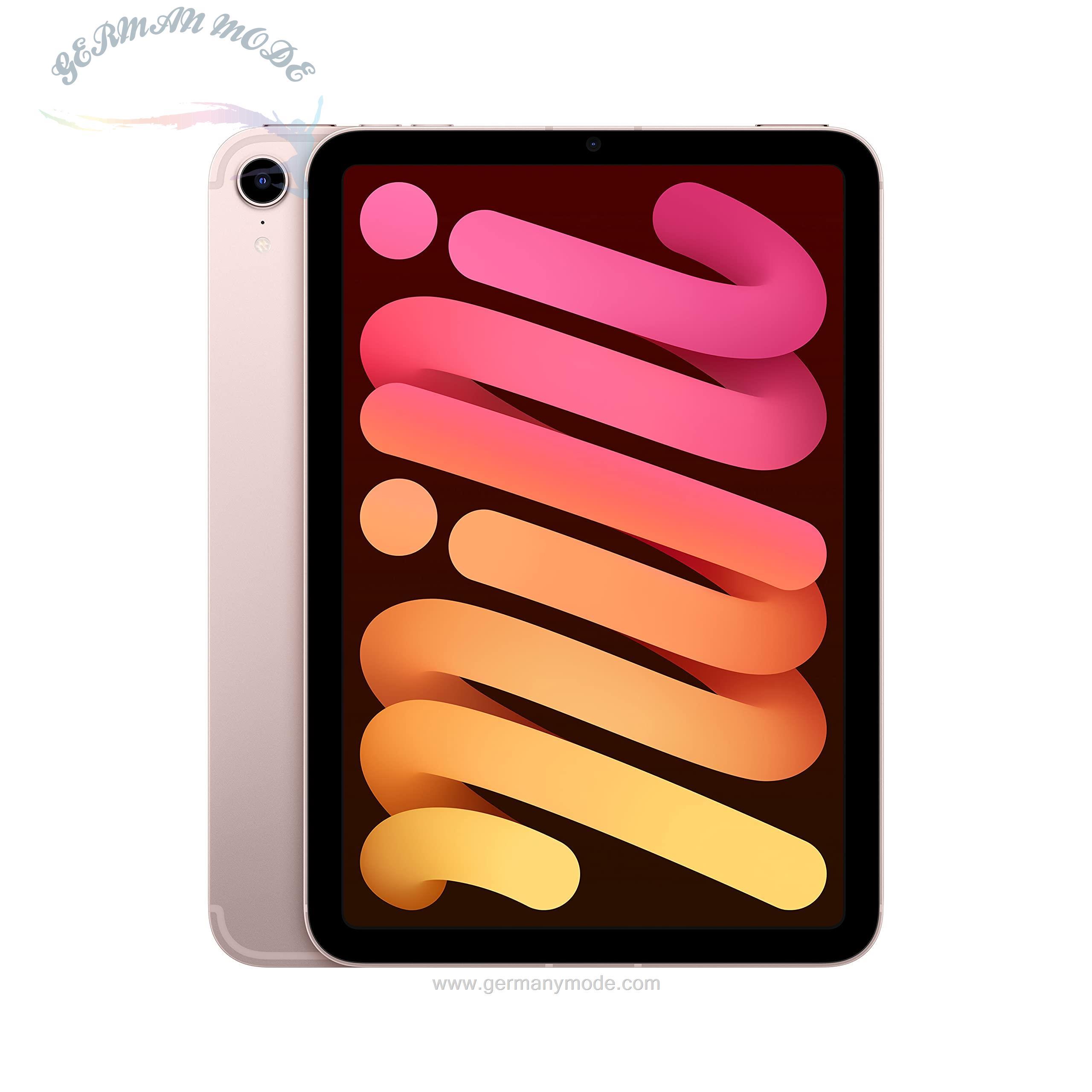 تبلت آیپد اپل اورجینال Apple 2021 iPad mini (8.3 اینچ وای فای + تلفن همراه، 64 گیگابایت) - صورتی (نسل 6) صورتی 64 گیگابایت WiFi + Cellular Ohne AppleCare+