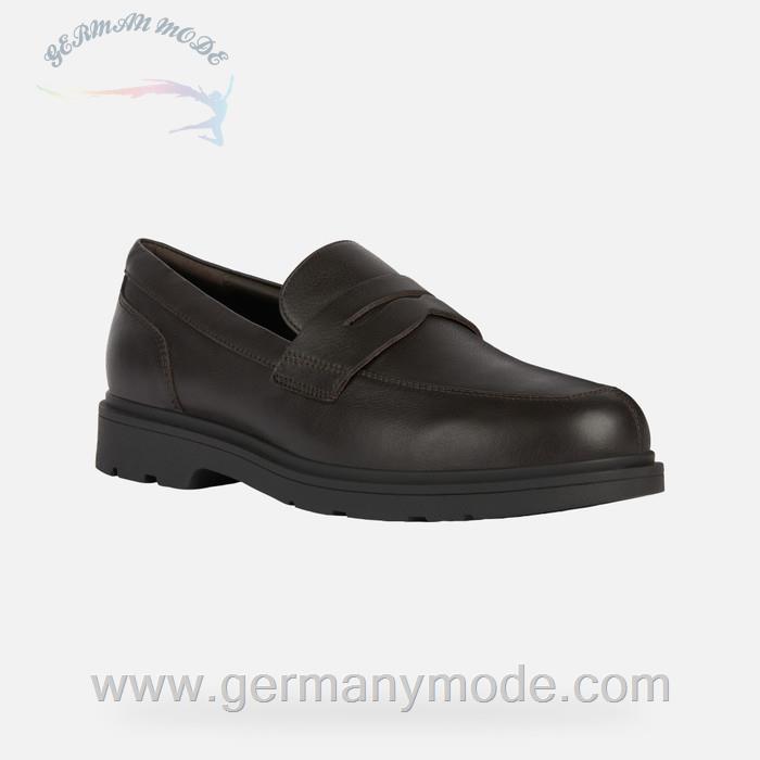 کفش مردانه جی اوکس ایتالیا GEOX LEDERMOKASSINS Spherica Ec1 Herr Testa Di Moro