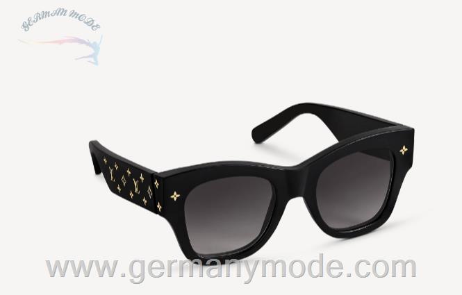 عینک آفتابی زنانه لویی ویتون فرانسه LOUIS VUITTON RENDEZ-VOUS SONNENBRILLE IM CAT EYE DESIGN Z1562W