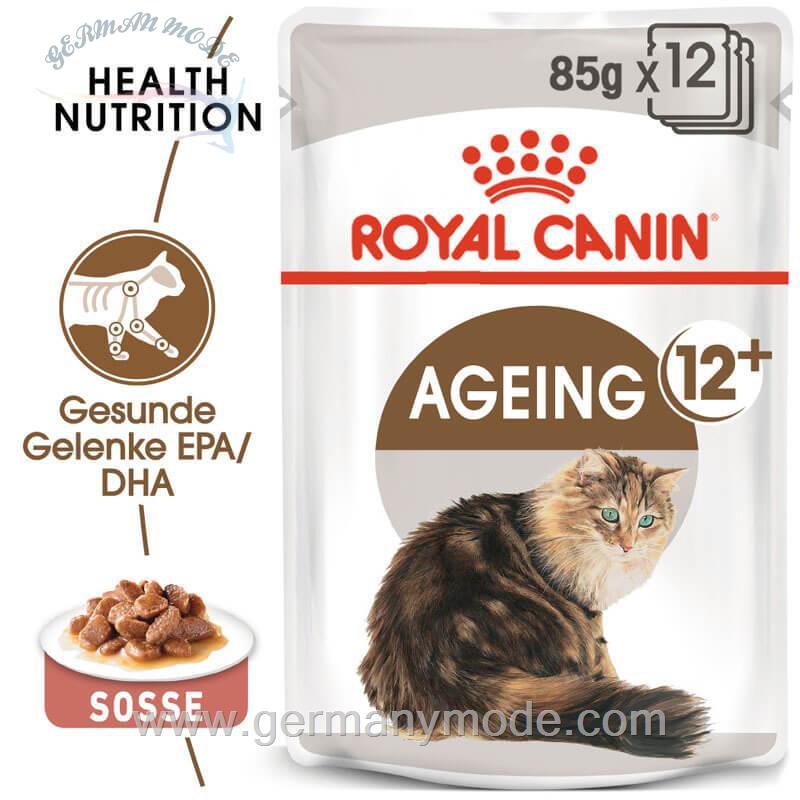 غذا مرطوب گربه رویال کنین Royal Canin Ageing +12 12x85g in Soße