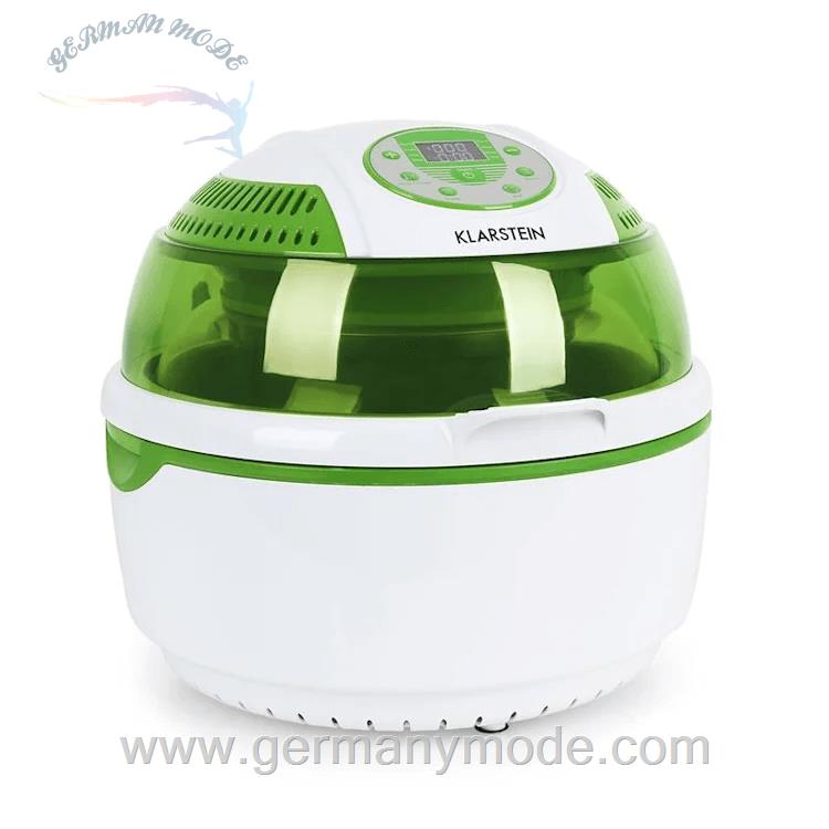سرخ کن هوای گرم 9 لیتری کلارشتاین آلمان Klarstein VitAir Heißluftfritteuse 1400 watt 9 Ltr Grün